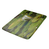 スイレン花 バスマット (アングル)