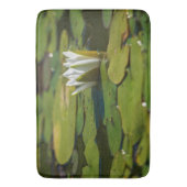 スイレン花 バスマット (正面縦)