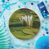 スイレン花 ペーパープレート (パーティー)