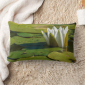 スイレン花 ランバークッション (ブランケット)