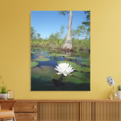 スイレン2 キャンバスプリント (インサイチュ (リビング))