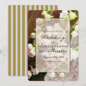 スイレン 〜 ウェディング招待状コレクション 招待状 (正面/裏面)