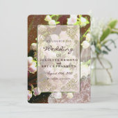 スイレン 〜 ウェディング招待状コレクション 招待状 (スタンド正面)