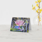 スイレン カード (黄色い花)