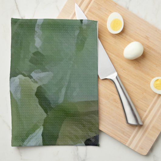 スイレン キッチンタオル (四つ折り)