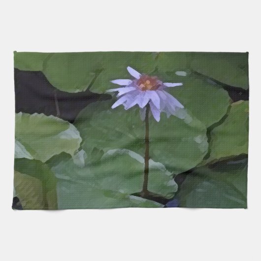 スイレン キッチンタオル (横)