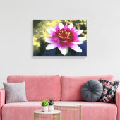 スイレン キャンバスプリント (インサイチュ (リビング))