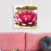 スイレン キャンバスプリント (インサイチュ (リビング))