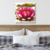 スイレン キャンバスプリント (インサイチュ (寝室))