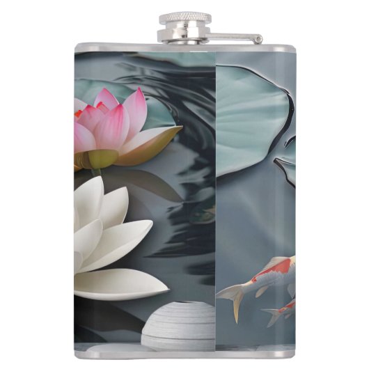 スイレン フラスク (裏面)