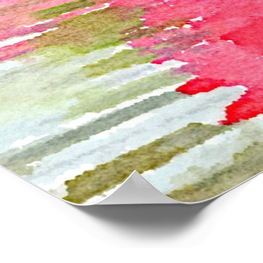 スイレン ポスター (角)