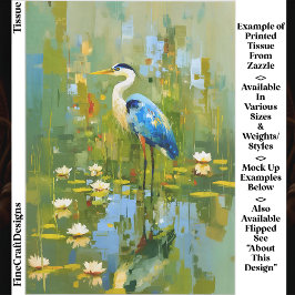 スイレンEF1Lデカップヘロン 薄葉紙