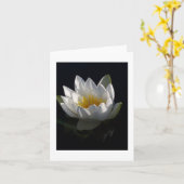 スイレンNotecard カード (黄色い花)