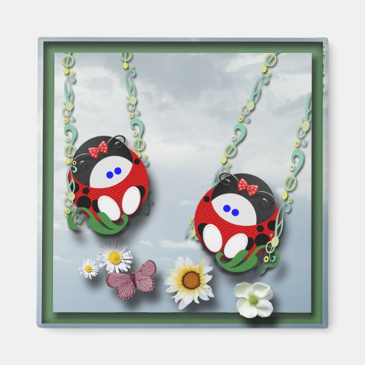 スイングおもしろい マグネット (正面)