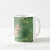 スイングの女の子（農村児） （ウィンスローホームマー） コーヒーマグカップ (正面右)