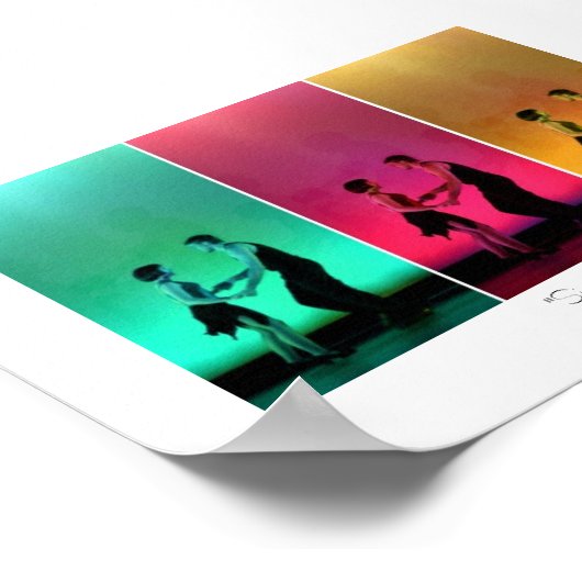 スイングの色 ポスター (角)