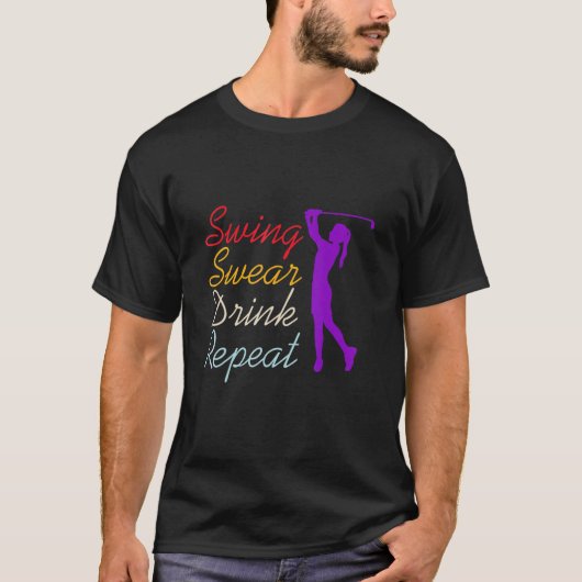 スイングウェアドリンクリピーター Tシャツ (正面)