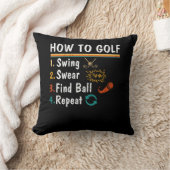 スイングウェア検索ボールリピーターことわざゴルフH クッション (ブランケット)