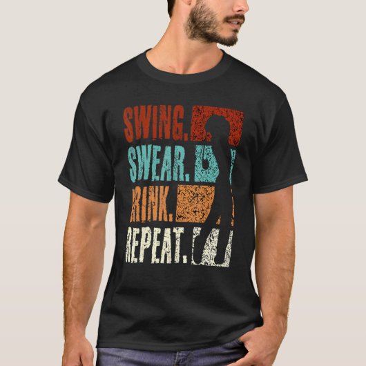 スイングウェア飲み物リピーター2 Tシャツ (正面)