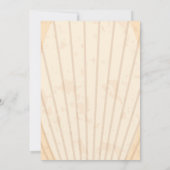 スイングオンオーバー野球誕生日招待状 招待状 (裏面)