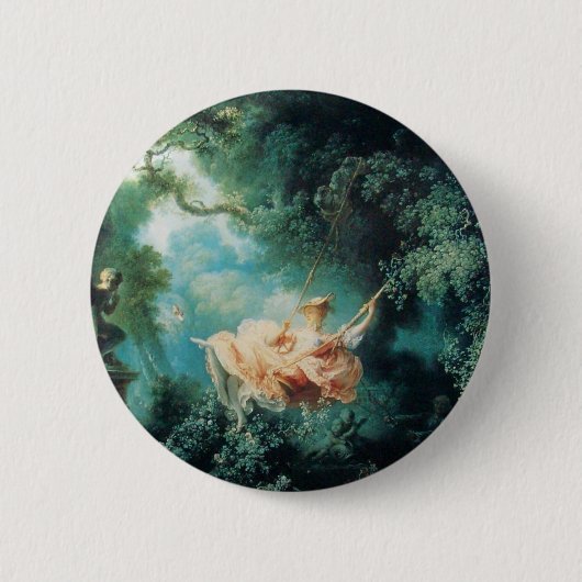 スインググリーンピンク 缶バッジ (正面)