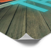 スイングスお洒落リアルの女の子 ポスター (角)