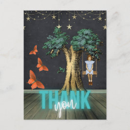 スイングスお洒落リアルの女の子 ポストカード