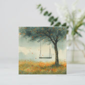 スイングセット夢：子供時代のノーテカードのエコー シーズンカード (スタンド正面)