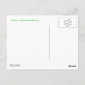 スイングタイム – はがきゴルフアウト招待状 ポストカード (裏面)