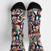 スイングダンス ソックス (上部)