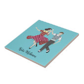 スイングダンス タイル (側面)