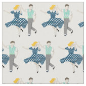 スイングダンス ファブリック (クローズアップ)