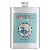 スイングダンス フラスク (正面)