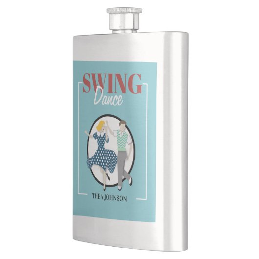 スイングダンス フラスク (左)