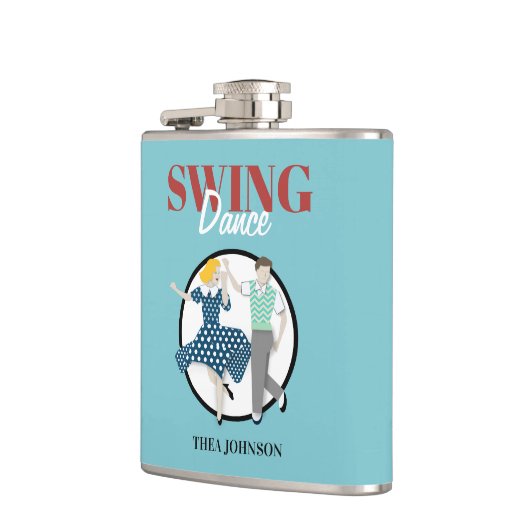 スイングダンス フラスク (左)