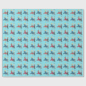 スイングダンス ラッピングペーパー (フラット)