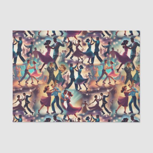 スイングダンス 薄葉紙 (正面)