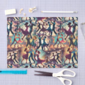 スイングダンス 薄葉紙 (クラフト)