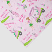 スイングピンクゴルファー乳がん認識度 薄葉紙 (詳細)