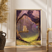 スイングポスタお洒落ーの猫 ポスター