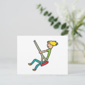 スイング中 ポストカード (スタンド正面)