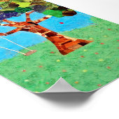 スイング付きオークツリー ポスター (角)