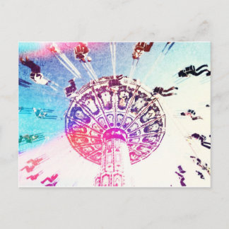 スイング回転木馬 ポストカード