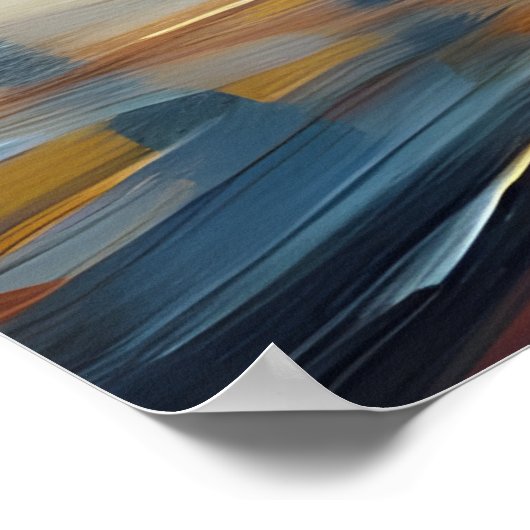 スイング踊り社交ダンス踊りダンサーダンス ポスター (角)