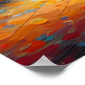 スイング踊り社交ダンス踊りダンサーダンス ポスター (角)