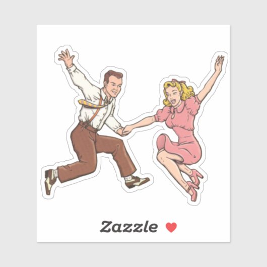 スイング40sステッカー シール (シート)