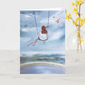 スイング カード (黄色い花)