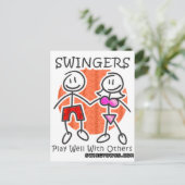 スイン遊ガーズ ポストカード (スタンド正面)