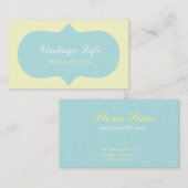 スイーエレガントト名刺 名刺 (正面/裏面)