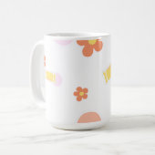 スイーツと花 コーヒーマグカップ (正面左)